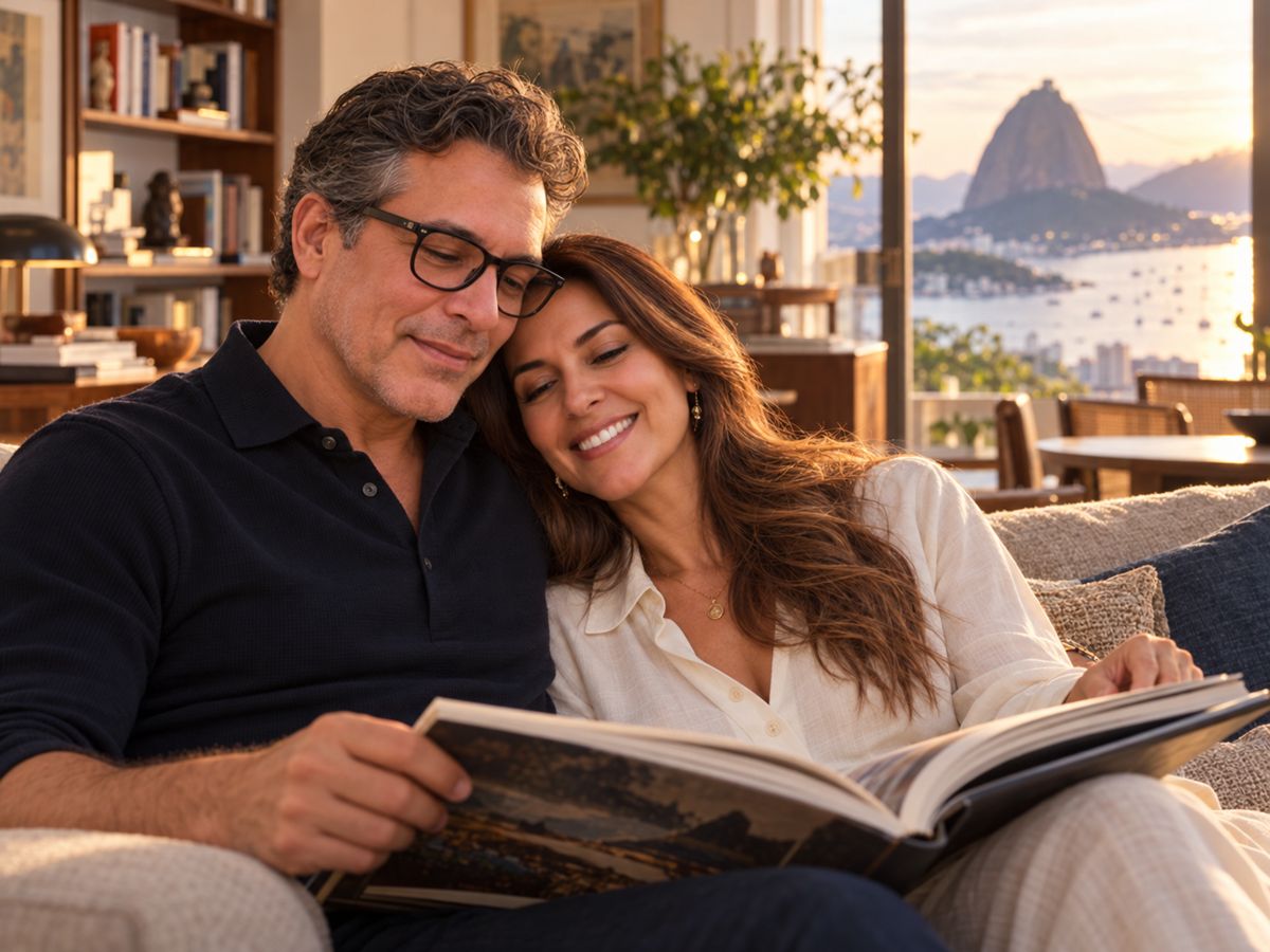 Artur e Elisa, personagens da Crivo Escolhas